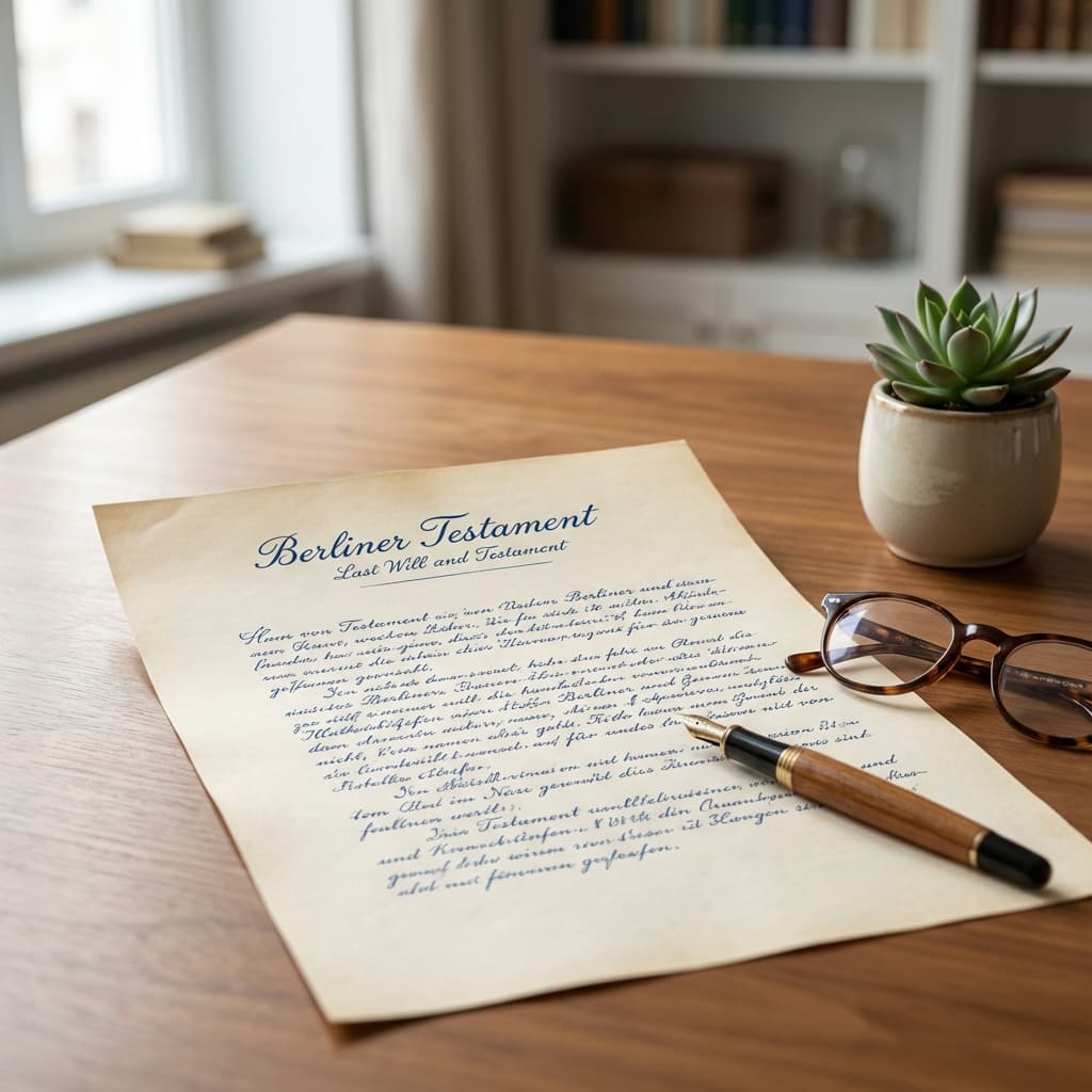 Berliner Testament Vorlage: Kostenloses Muster & Anleitung (2026)